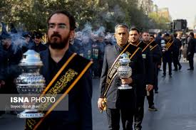 خادمیاران رضوی در زنجان قافله عزاداری شهادت امام رضا(ع) برپا کردند