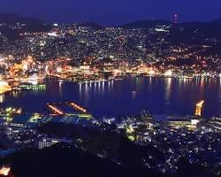 稲佐山からの夜景の画像