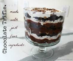 Image result for chocolate trifle