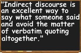 Indirect Quotation - Definition and Examples in Grammar and ... via Relatably.com