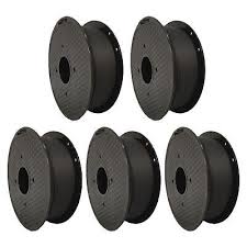 Yasin 3D Printer Printing ABS CF Filament 1.75mm 1KG x 5 ...