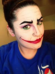 Jack Nicholson inspired Joker makeup. Just a test run, not fully finished. - Imgur - JHNv8zt
