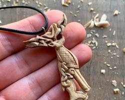 Wood waste is processed into handicrafts