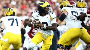 Michigan Players Argue on Sideline During Oklahoma Game