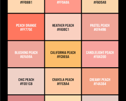 Image of Peach color