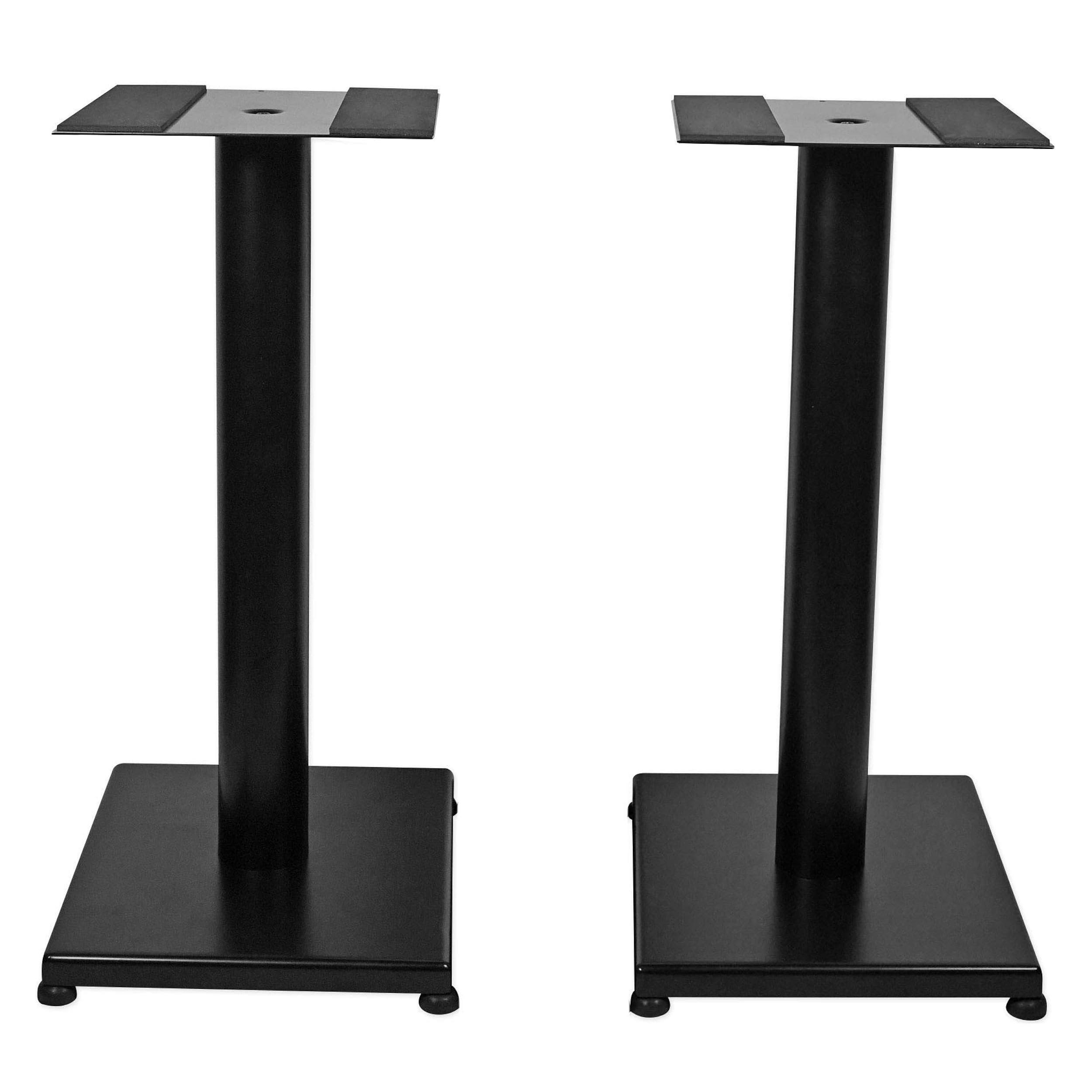 Pair Rockville Rs21b 21 inch Steel Bookshelf Speaker/Studio Monitor Stands