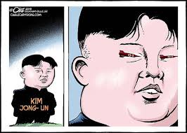 Image result for North Korea LEADER CARTOON