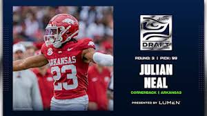 Seahawks Select Julian Neal With 99th Overall Pick