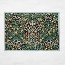 Morris & Co. x Williams Sonoma Blackthorn Placemat | Williams Sonoma