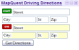 Mapquest maps driving directions