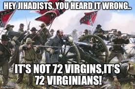 Image result for 72 virginians not virgins