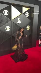 Members of the cast of “Love Island” step out at the Grammys