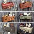Vintage Suitcase Shelves