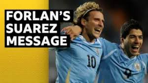 Diego Forlan says Luis Suarez could still play for Uruguay