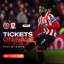 Blades v Boro - confirmed teams