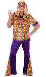 Dguisement hippie homme - M L: : Jeux et Jouets