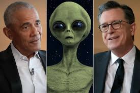 Stephen Colbert forces Barack Obama to confirm if aliens are real or not: 'Just come clean'