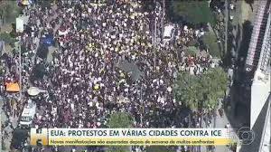 EUA têm final de semana marcado por centenas de protestos contra agência de imigração