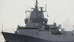 tanker & Norwegian Navy frigate
