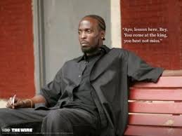 Omar Little - The Wire | Awesome TV Shows: The Wire | Pinterest via Relatably.com