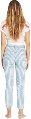 Billabong Women's Cheeky Stripe-Pant, Pool Blue, 29 at Amazon Women's Jeans store