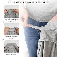 Nursing Covers for Breastfeeding, Breathable & Soft Privacy Feeding Covers 360 Degree Full Nursing Poncho for Baby and Mom with Removable Neckline ( - Product from Amazon.com