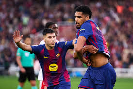 Ronald Araujo gives Barcelona a much needed finishing touch
