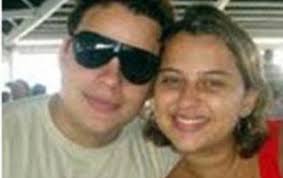 Crazed: Rogerio Damascena (left) shot dead his new wife Renata Alexandre Costa Coelho at their wedding reception. Today the victims&#39; friends and family were ... - article-1340422-0C8D139C000005DC-137_468x294