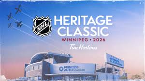 Release: Tim Hortons NHL Heritage Classic™ returns to Winnipeg in October 2026