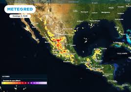 El tiempo en México este fin de semana: tormentas, granizadas y hasta tornados, debido a masa de aire y frente frío 42
