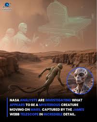 Possible Evidence of Movement on Mars Sparks Global Debate In a stunning and controversial finding, footage captured by a Mars rover's onboard camera appears to show what looks like a moving organism