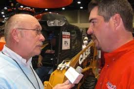 Case IH launched a new skid steer loader at the National Farm Machinery Show and Curtis Goettel, Marketing Manager for Case Compact Equipment says it&#39;s new ... - CurtisGoettel_Case_2011-NFMS-022-1-300x200