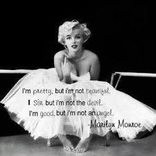 Quotes Marilyn Monroe tumblr hipster beautiful devil angel follow ... via Relatably.com