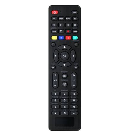 universal tv remote for LG,Samsung, Tcl, Philips, Vizio, Sharp, Sony, Panasonic, Sanyo, Insignia, Toshiba and Other Brands LCD LED 3D Hdtv Smart tv