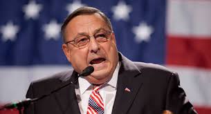 Paul LePage speaks at the Maine Republican Convention. | AP Photo. &#39;It was not my intent to insult anyone, especially the Jewish Community,&#39; he said. - 120709_paul_lepage_ap_328