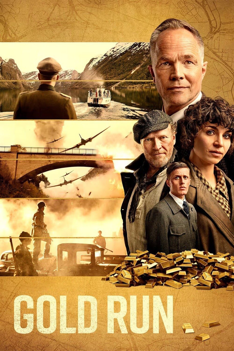  Gold Run (2022) 1080p HDRip ORG. [Dual Audio] [Hindi or Norwegian] x264 ESubs [2.5GB] Full Movie Download