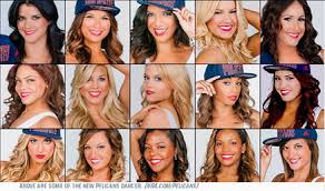 Resultado de imagem para New Orleans Pelicans Dance Team cheerleaders