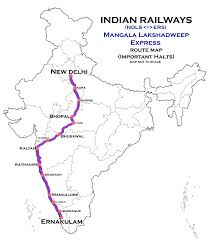 Picture of Mangala Lakshadweep Express