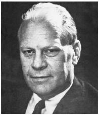 Without winning a single vote in a presidential election, Gerald Rudolph Ford became chief executive of the United States on August 9, 1974. - weal_04_img0809