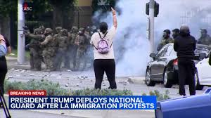Tensión en Los Ángeles: Trump Despliega Guardia Nacional tras Redadas Migratorias - Imagen principal del artículo