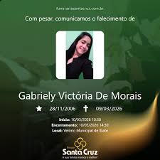 Grupo Santa Cruz informa nota de falecimento