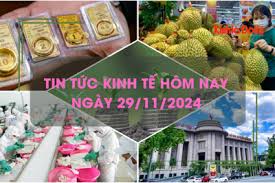 Tin tức kinh tế 28/11: giá sầu riêng đột ngột lao dốc