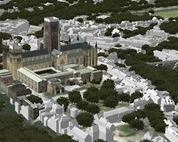 Imagem de ArcGIS Pro creating a 3D scene