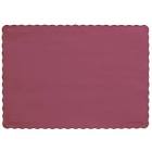 Plum placemats