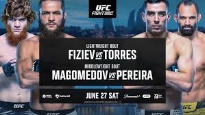 LIVE UFC Baku: Fiziev vs. Torres Results & Highlights