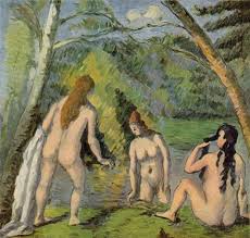 Cézanne, Paul: Drei badende Frauen - Zeno.