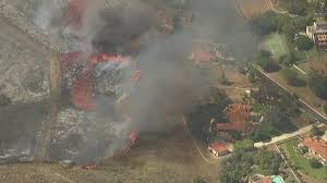 Bonsall Brush Fire Contained After Burning 21 Acres