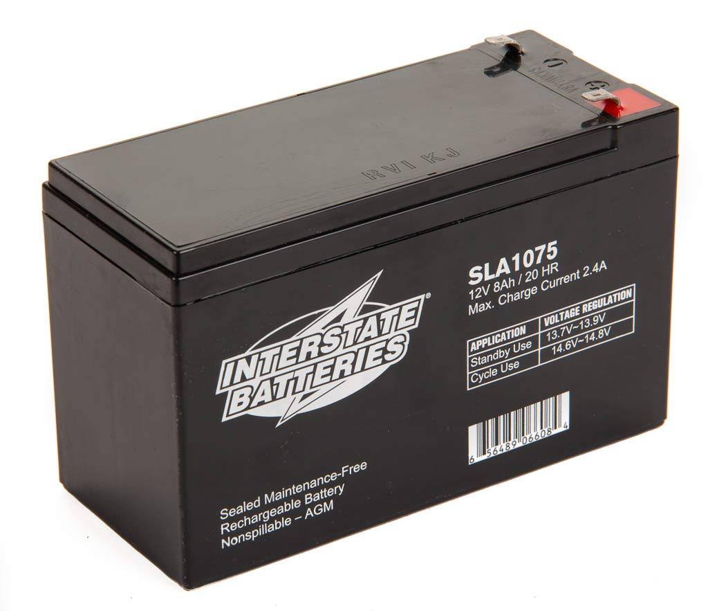 Interstate Batteries Interstate sla1075 12V 8AH 187 Battery