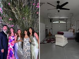 A woman turned her parents' garage into her apartment to make room for her grandparents in the main house