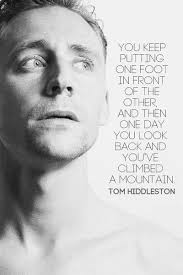 Tom Hiddleston Inspirational Quotes. QuotesGram via Relatably.com